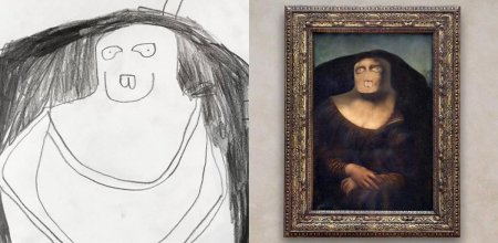 Рисунки детей в реальной жизни