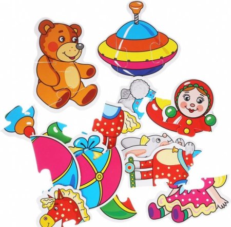 Нарисованные детские игрушки