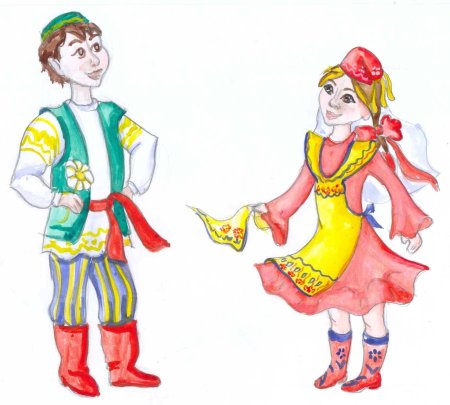 Татарский национальный костюм