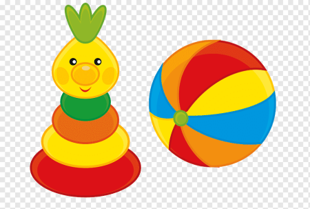 Иллюстрации с изображением игрушек