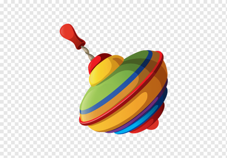 Детские игрушки на прозрачном фоне