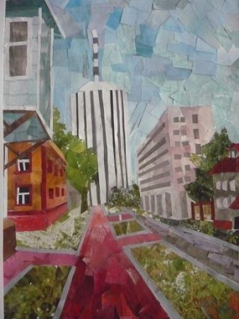 Рисование мой город Архангельск