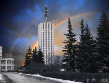 Архангельск высотка зима