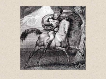 Баллада Лесной царь Жуковский иллюстрации