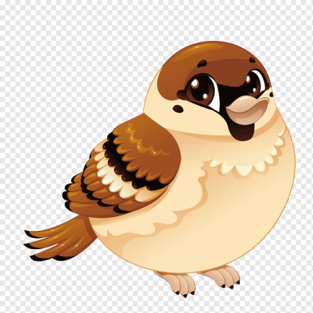 Воробей рисунок