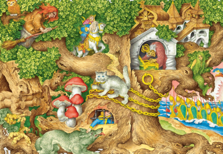 У Лукоморья дуб зеленый