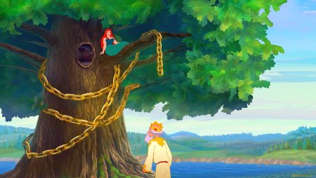 Пушкин Лукоморье Русалка