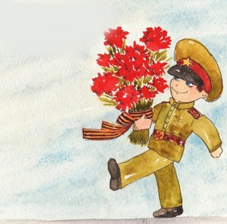 День Победы иллюстрации для детей