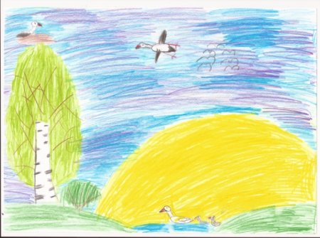 Солнце рисунок