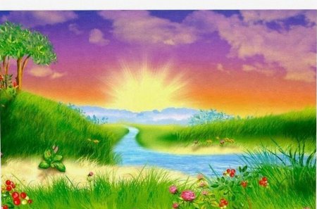 Иллюстрация Эдуарда Грига утро