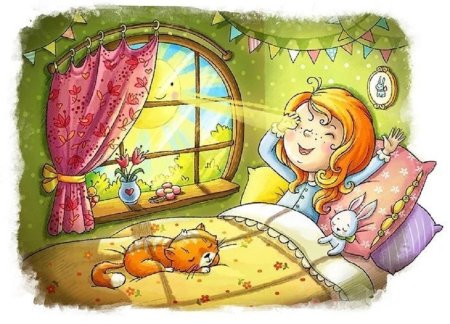 Весенний пейзаж гуашью для детей