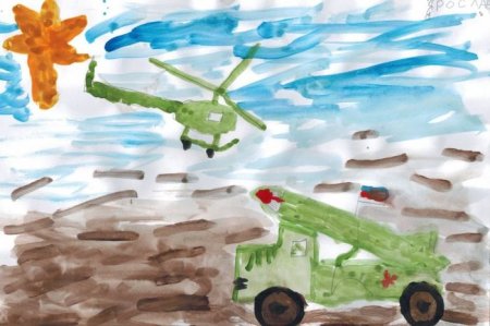 Рисование военной техники в детском саду