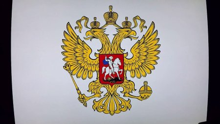 Детские рисунки герба России