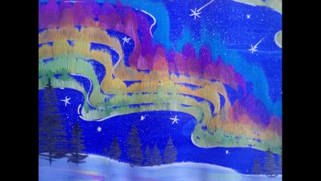 Набрызг Северное сияние