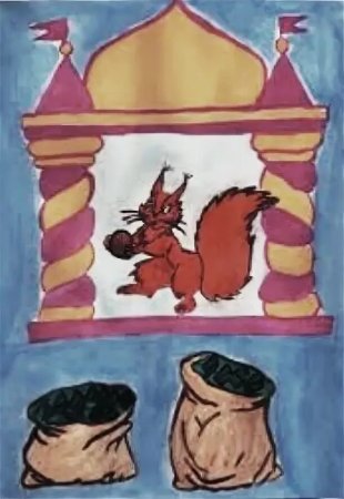 Сказка о царе Салтане рисунки детей 7 лет