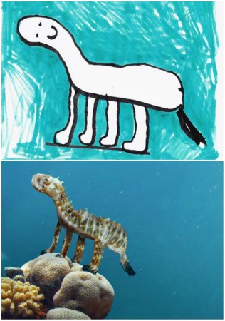 Оживленные рисунки детей