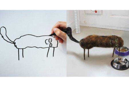 Оживленные рисунки детей