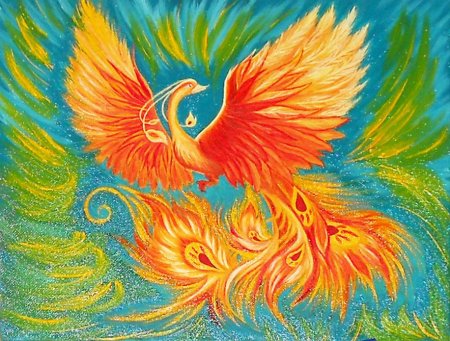 Рисование Жар птицы