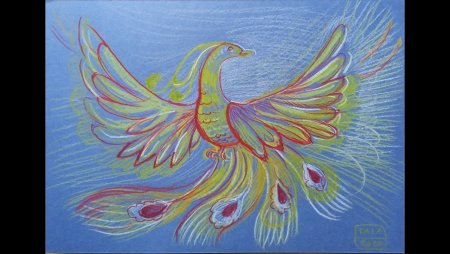 Рисование Жар птицы