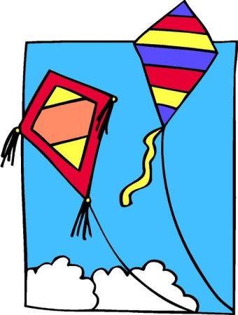 Рисование воздушного змея