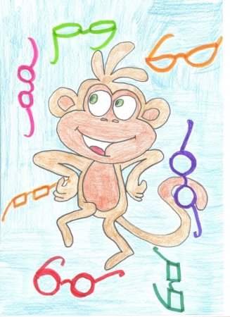 Иллюстрации к басни мартышька и очки