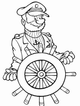 Профессии раскраски для детей