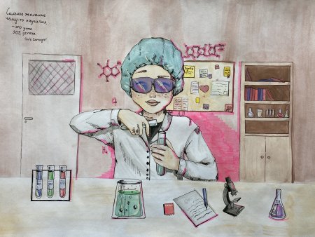 Рисунок на тему наука и технологии