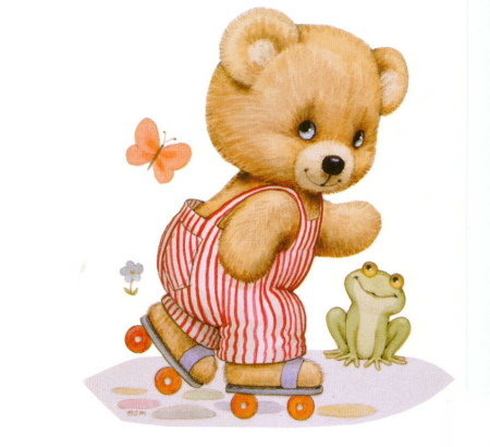 Мишка мультяшный