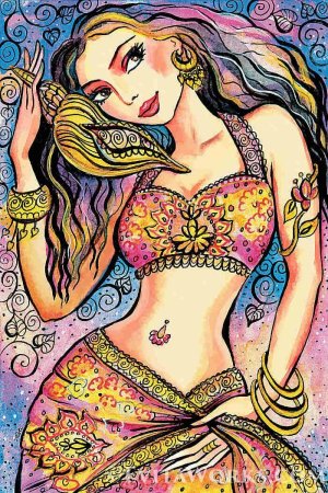 Раскраски для девочек сказки