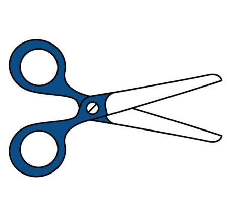 Ножницы мультяшные