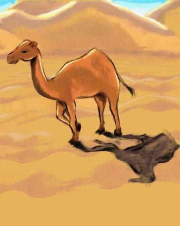 Пустыня рисунок