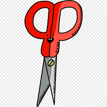 Ножницы раскраска