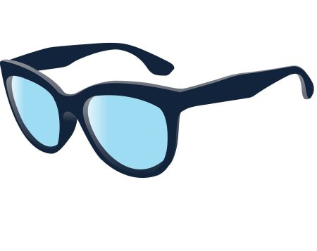 Око на белом фоне