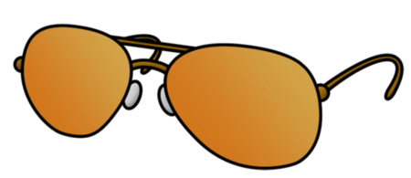 Очки нарисованные