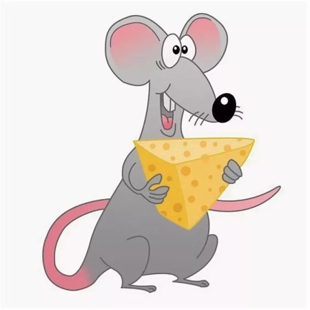 Крыса раскраска