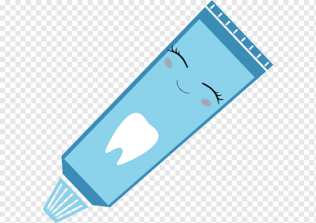 Зубная паста мультяшная