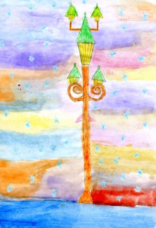 Рисование волшебного фонаря