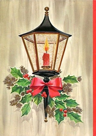 Волшебный новогодний фонарик