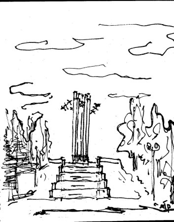 Достопримечательности Саратова рисунки