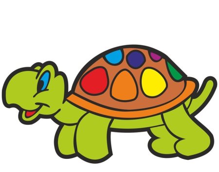 Черепаха детский рисунок
