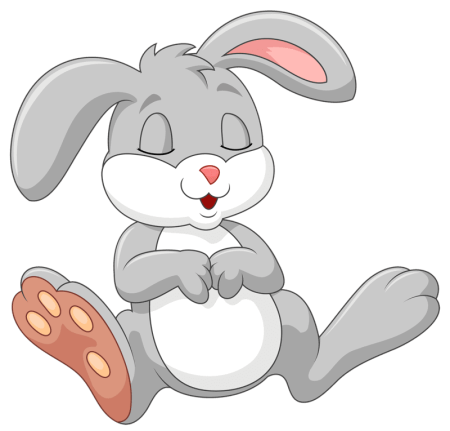 Заяц мультяшный