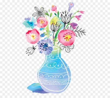 Ваза с цветами подготовительная группа