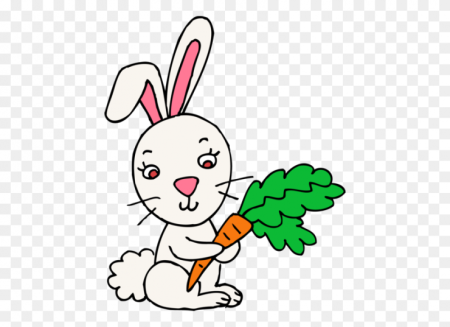 Морковка с зайчиком для детей