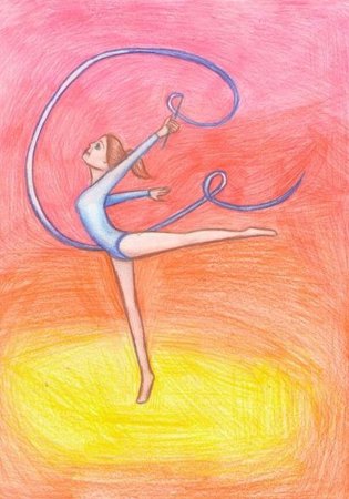 Рисунок на тему спорт