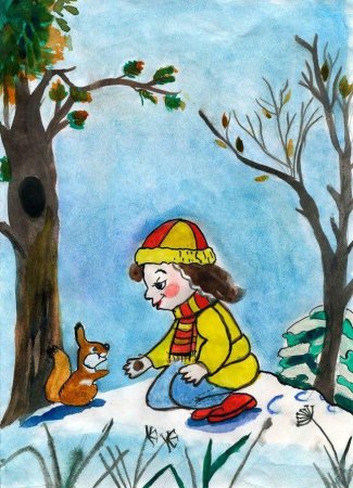 Рисунок на тему добрые дела