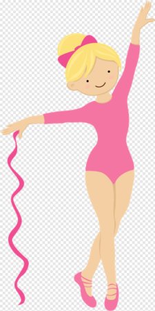 Картинки для срисовки гимнастки