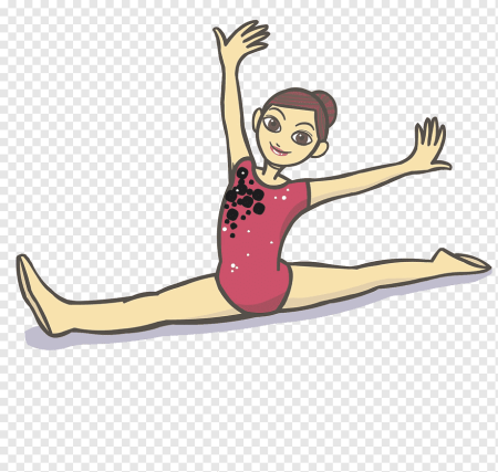 Гимнастка мультяшная