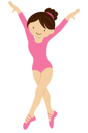 Гимнастка рисунок