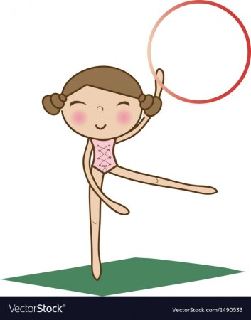 Мультяшные гимнастки