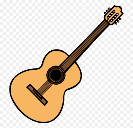 Гитара раскраска